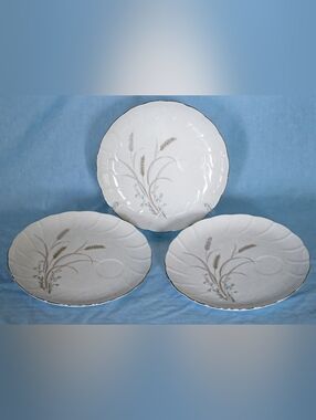 Beautiful Adair Laurel China Snack Plates 3 Set